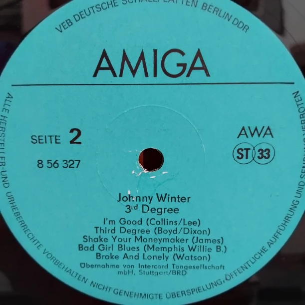 Johnny Winter – 3rd Degree - Disc VINIL LP VG+ - imagine 2