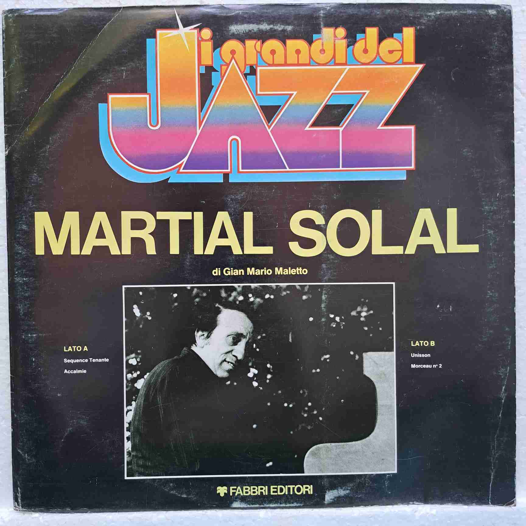 Martial Solal – Martial Solal - Disc Vinil LP VG