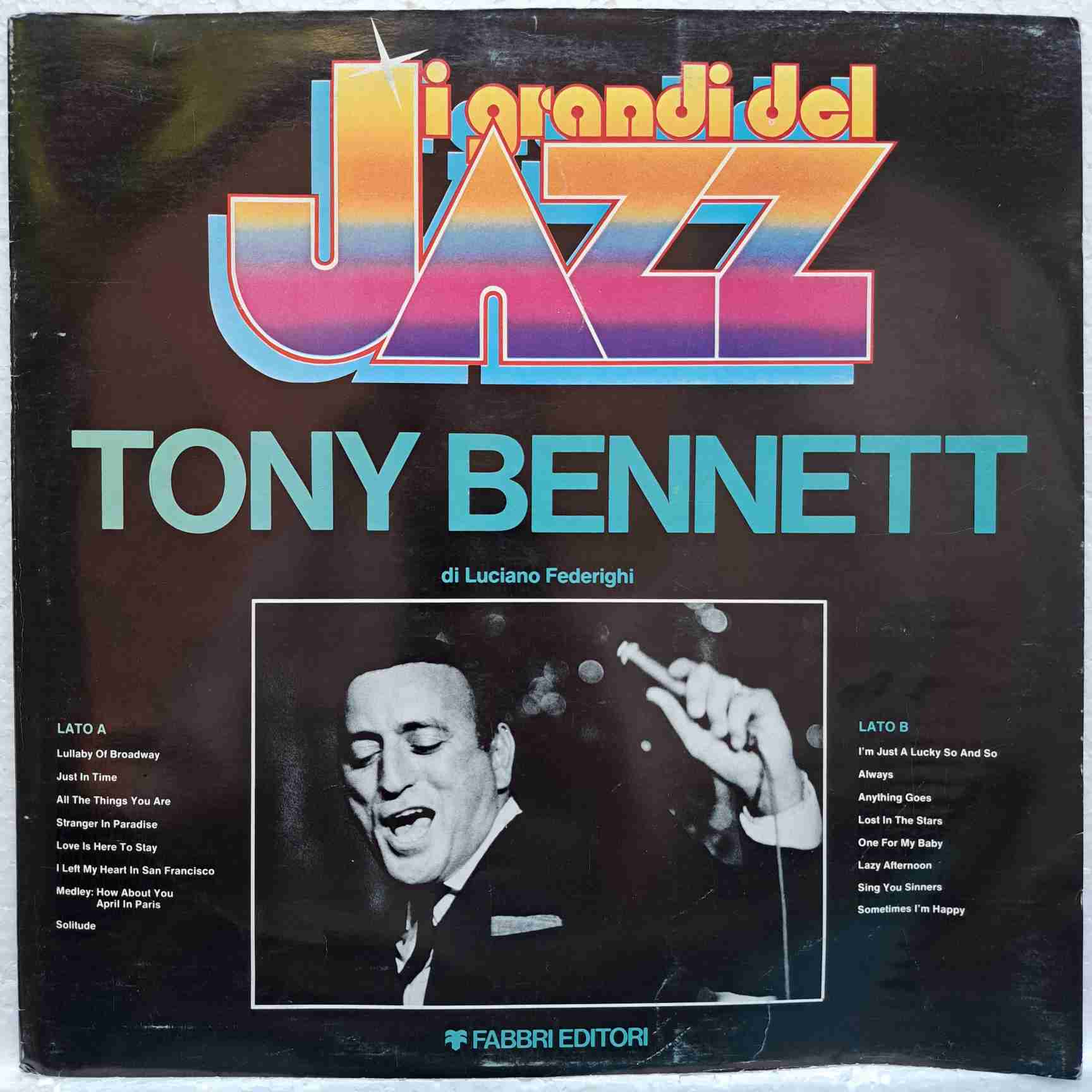 Tony Bennett – Tony Bennett - Disc Vinil LP VG Italy