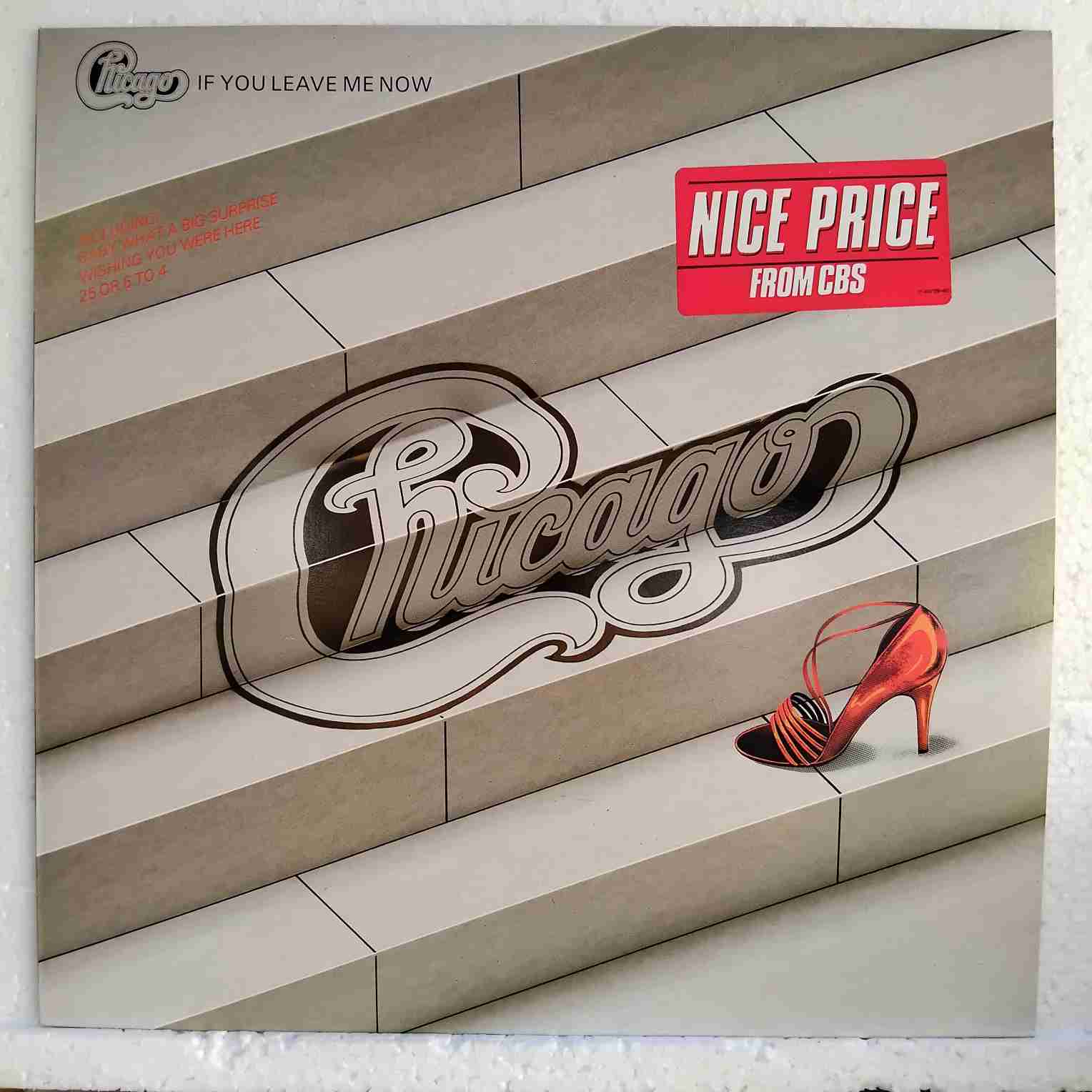 Chicago – If You Leave Me Now - Disc Vinil LP EX