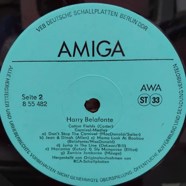 Harry Belafonte – Harry Belafonte - Disc VINIL LP VG VG+ - imagine 2