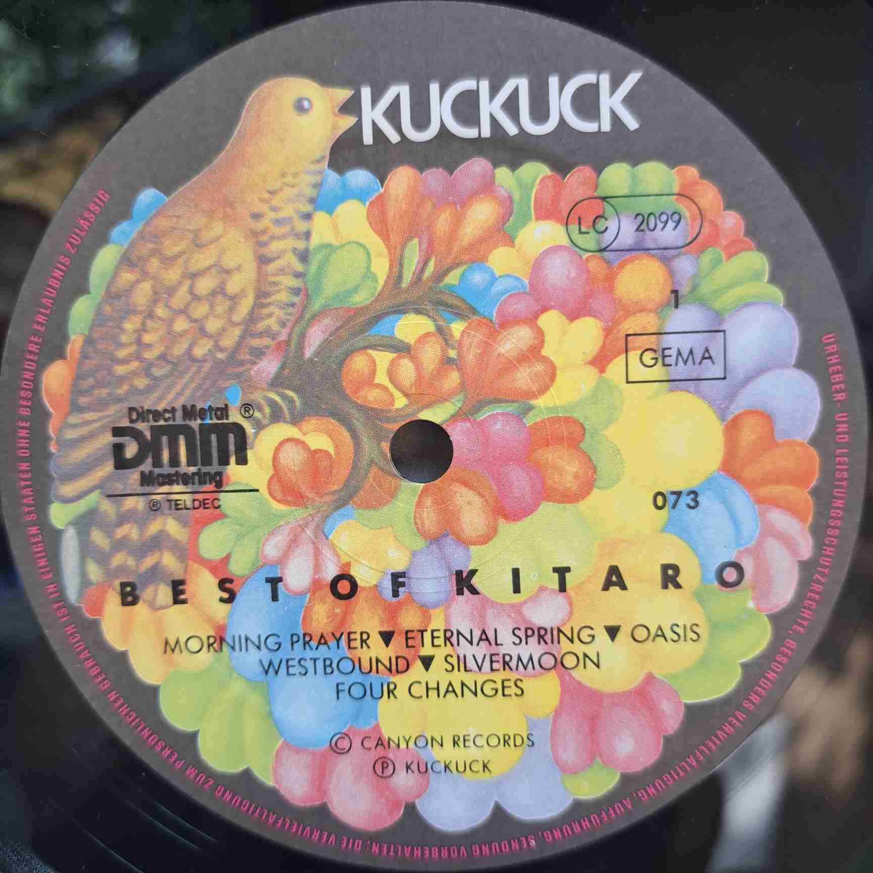 Kitaro – Best Of - Disc VINIL LP VG+ - imagine 3