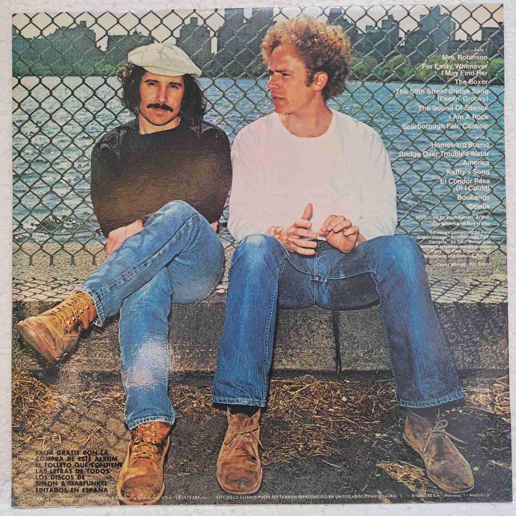 Simon & Garfunkel – Simon And Garfunkel's Greatest Hits - Disc VINIL LP VG+ Spain - imagine 3