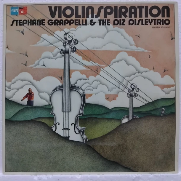 Stephane Grappelli & The Diz Disley Trio – Violinspiration - Disc VINIL LP VG VG+