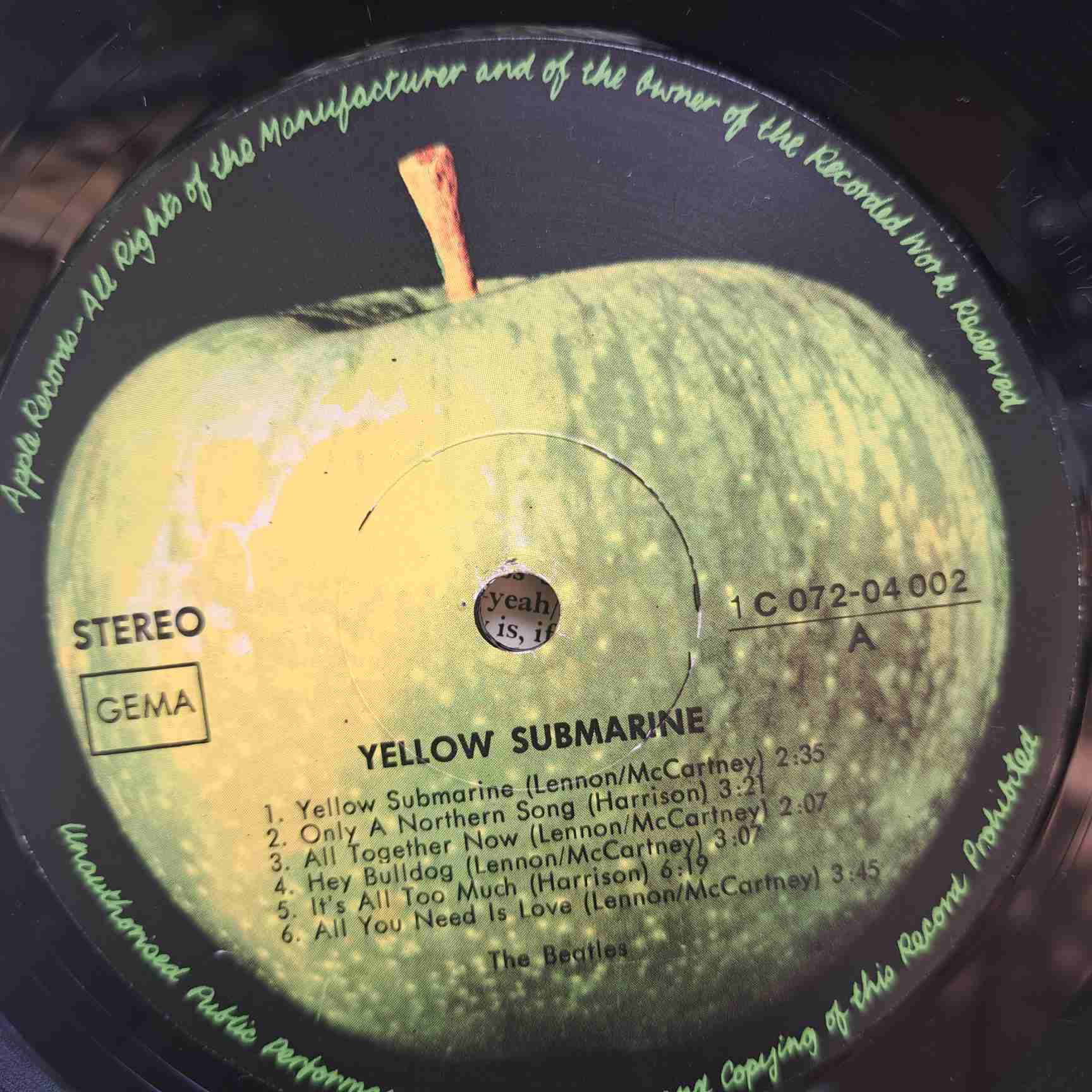 The Beatles – Yellow Submarine - Disc VINIL LP VG+ - imagine 2