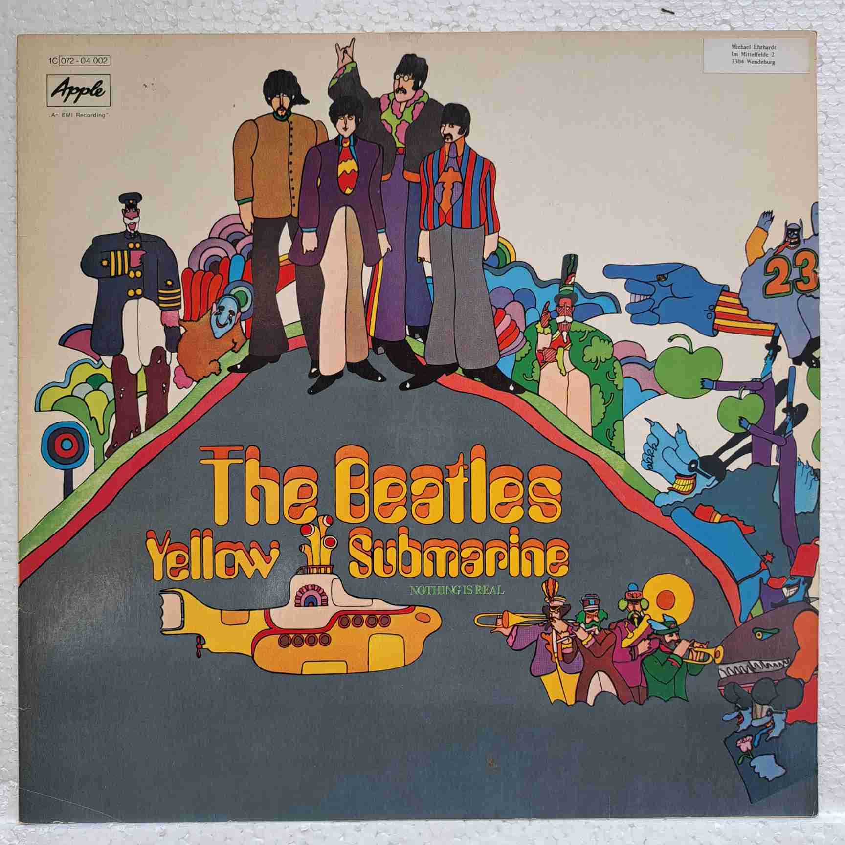 The Beatles – Yellow Submarine - Disc VINIL LP VG+