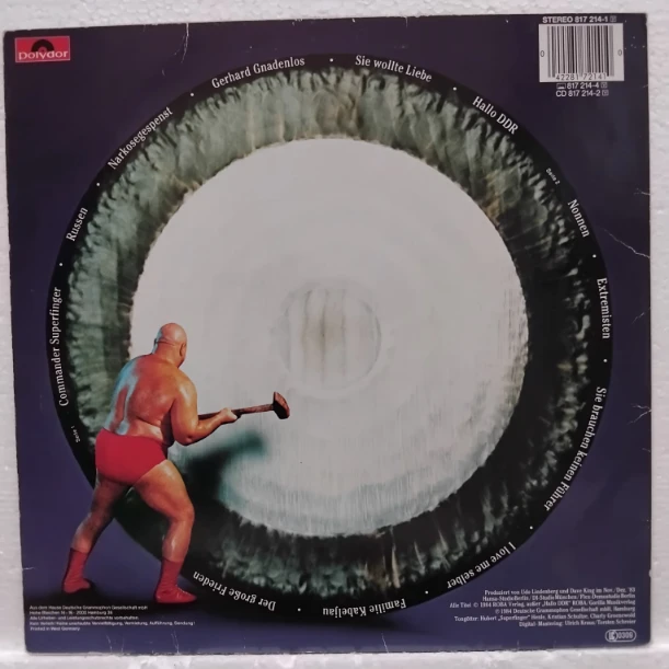 Udo Lindenberg + Panikorchester – Götterhämmerung - Disc VINIL LP VG VG+ - imagine 3