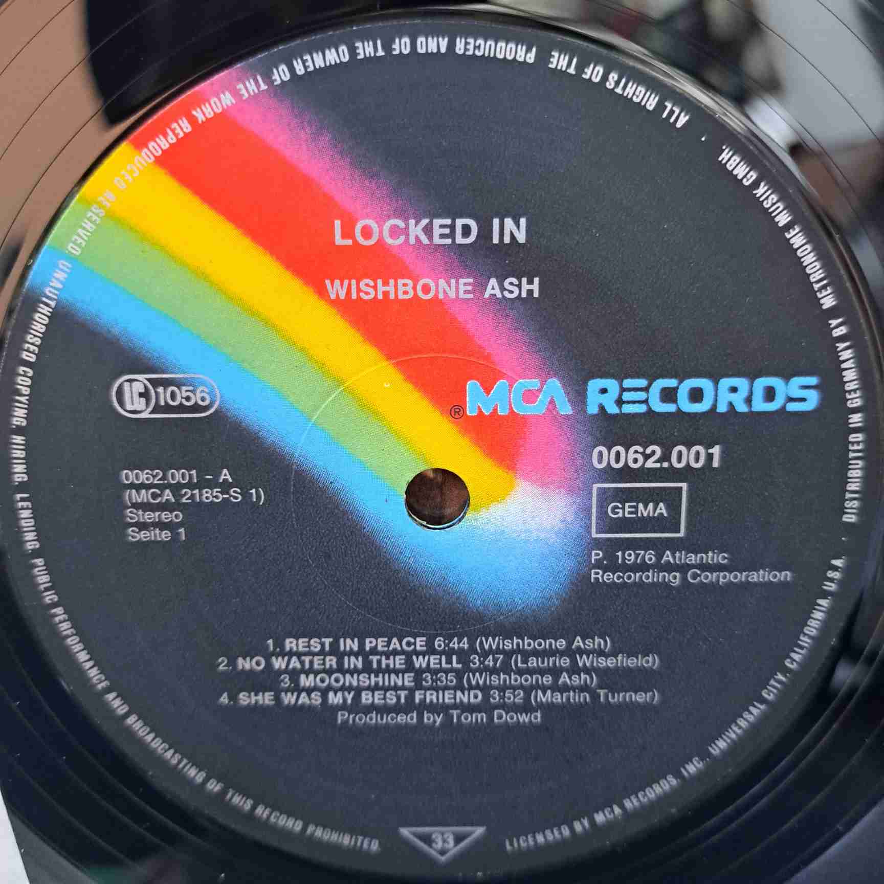 Wishbone Ash – Locked In – Disc VINIL LP EX