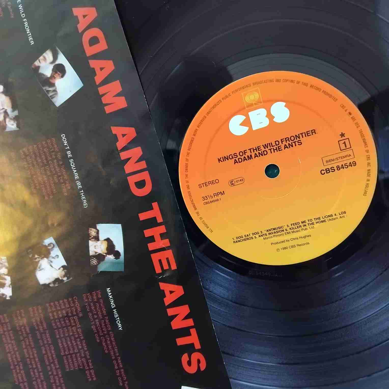Adam And The Ants – Kings Of The Wild Frontier - Disc VINIL LP VG VG+ - imagine 2