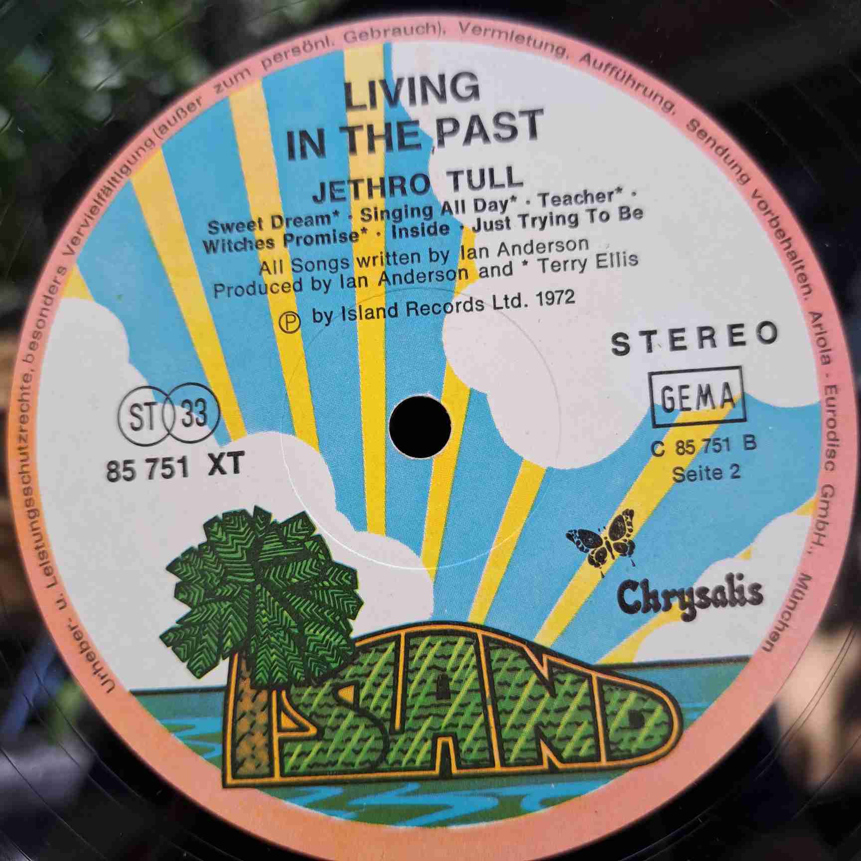 Jethro Tull – Living In The Past – Disc VINIL 2LP VG - imagine 2