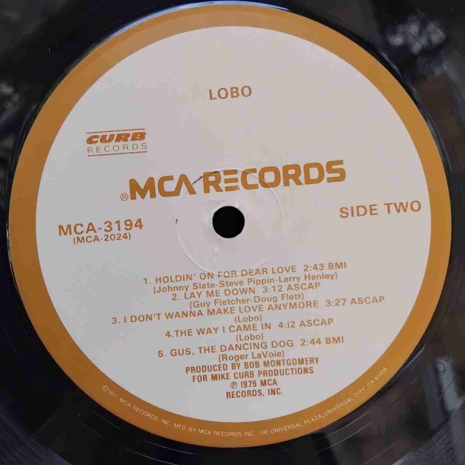 Lobo – Lobo - Disc VINIL LP EX US - imagine 2