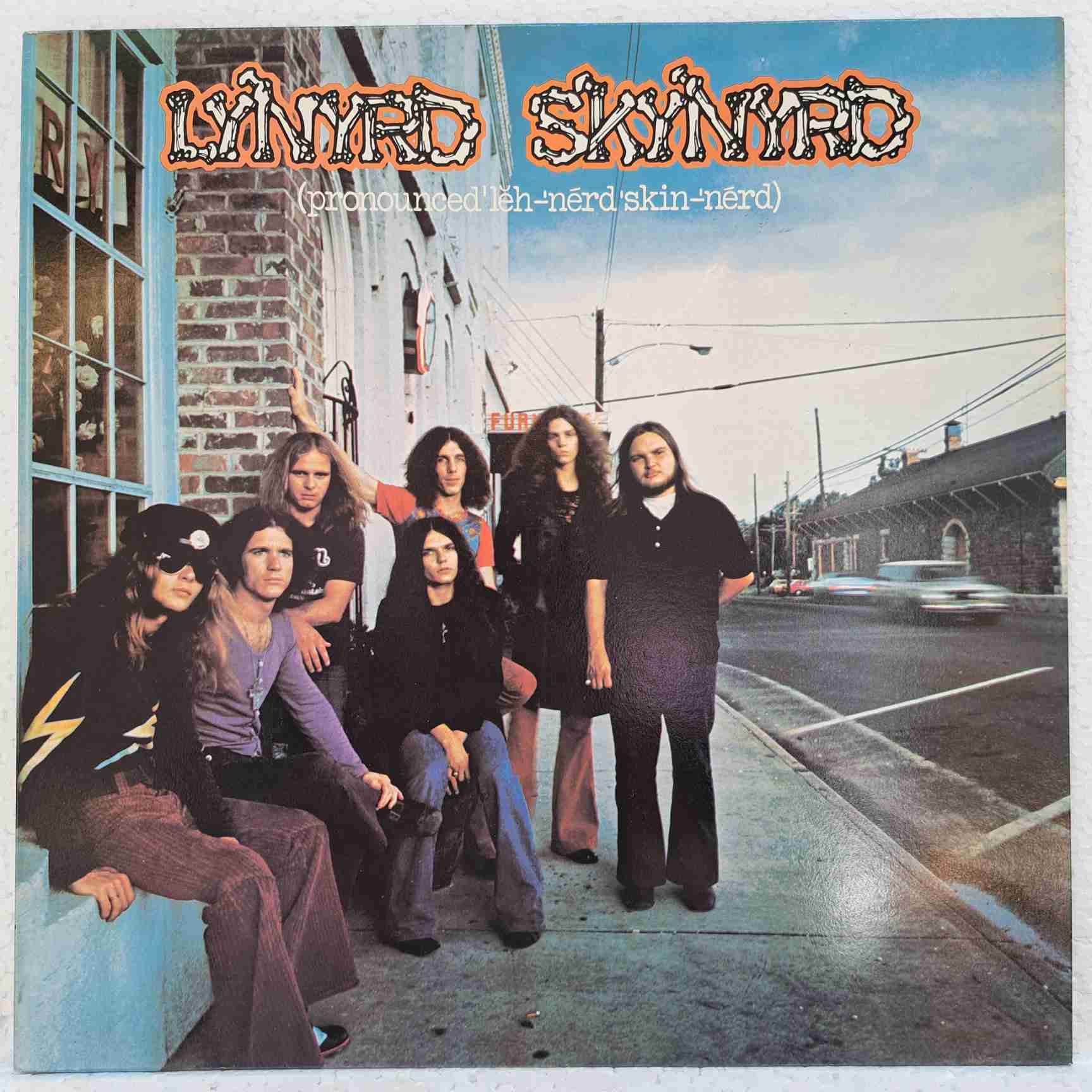 Lynyrd Skynyrd – (Pronounced 'Lĕh-'nérd 'Skin-'nérd) – Disc VINIL LP VG+ UK