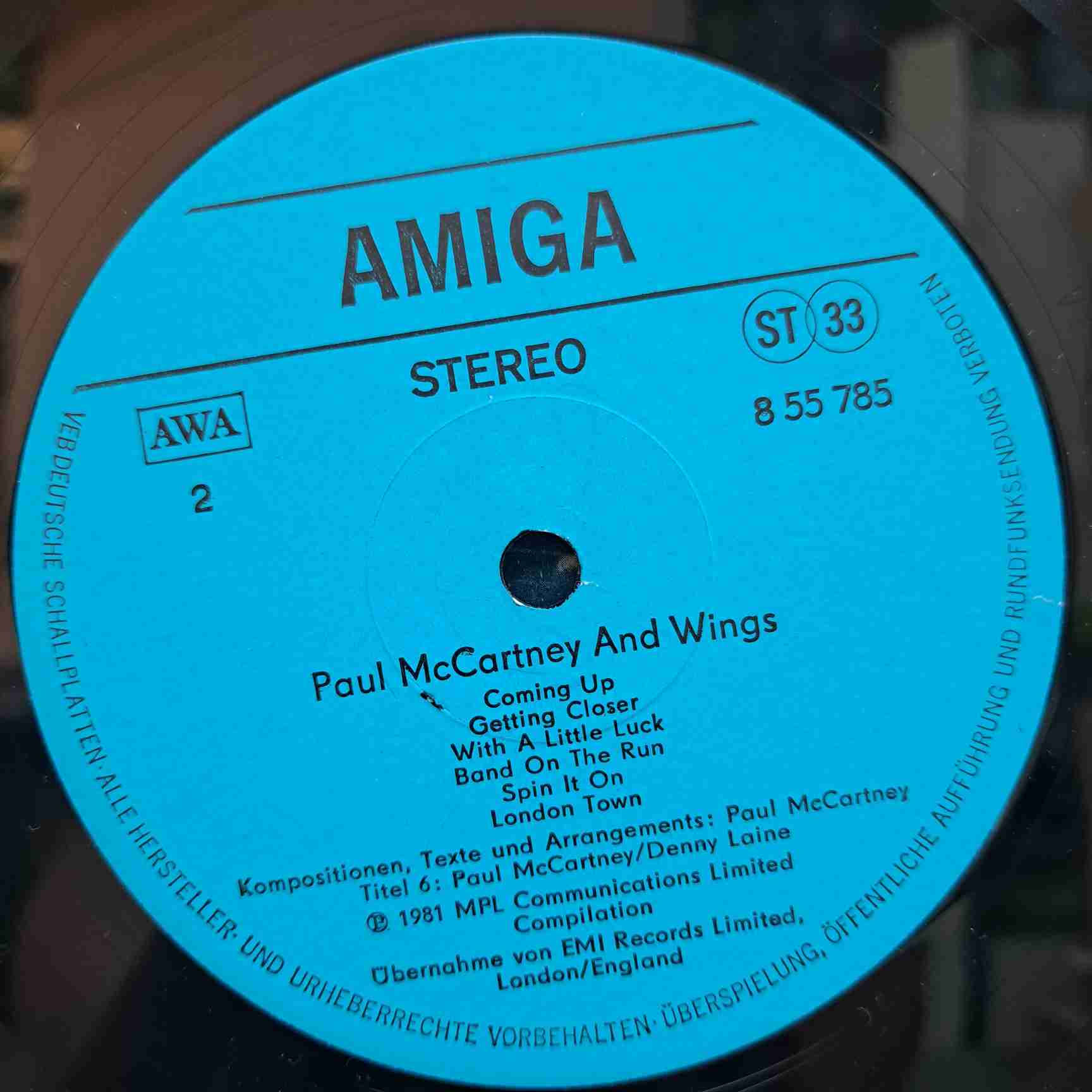 Paul McCartney Und Wings – Paul McCartney And Wings – Disc VINIL LP VG - imagine 2