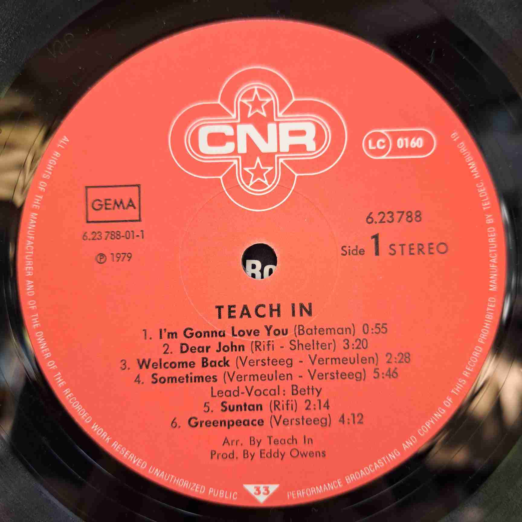 Teach In – Teach In – Disc VINIL LP VG - imagine 2