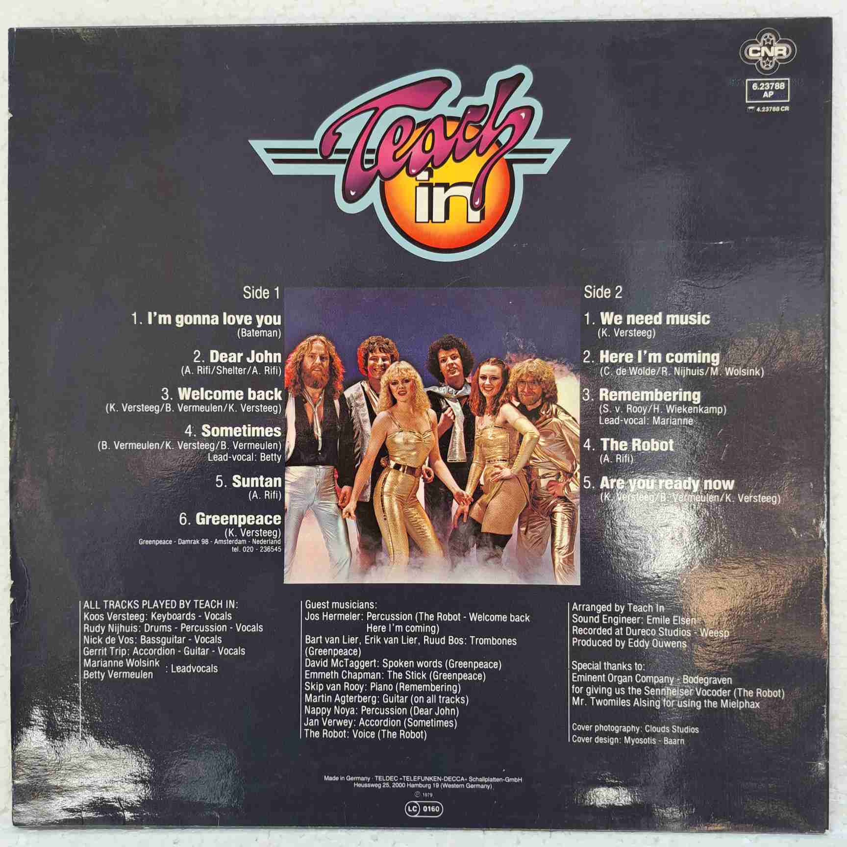 Teach In – Teach In – Disc VINIL LP VG - imagine 3