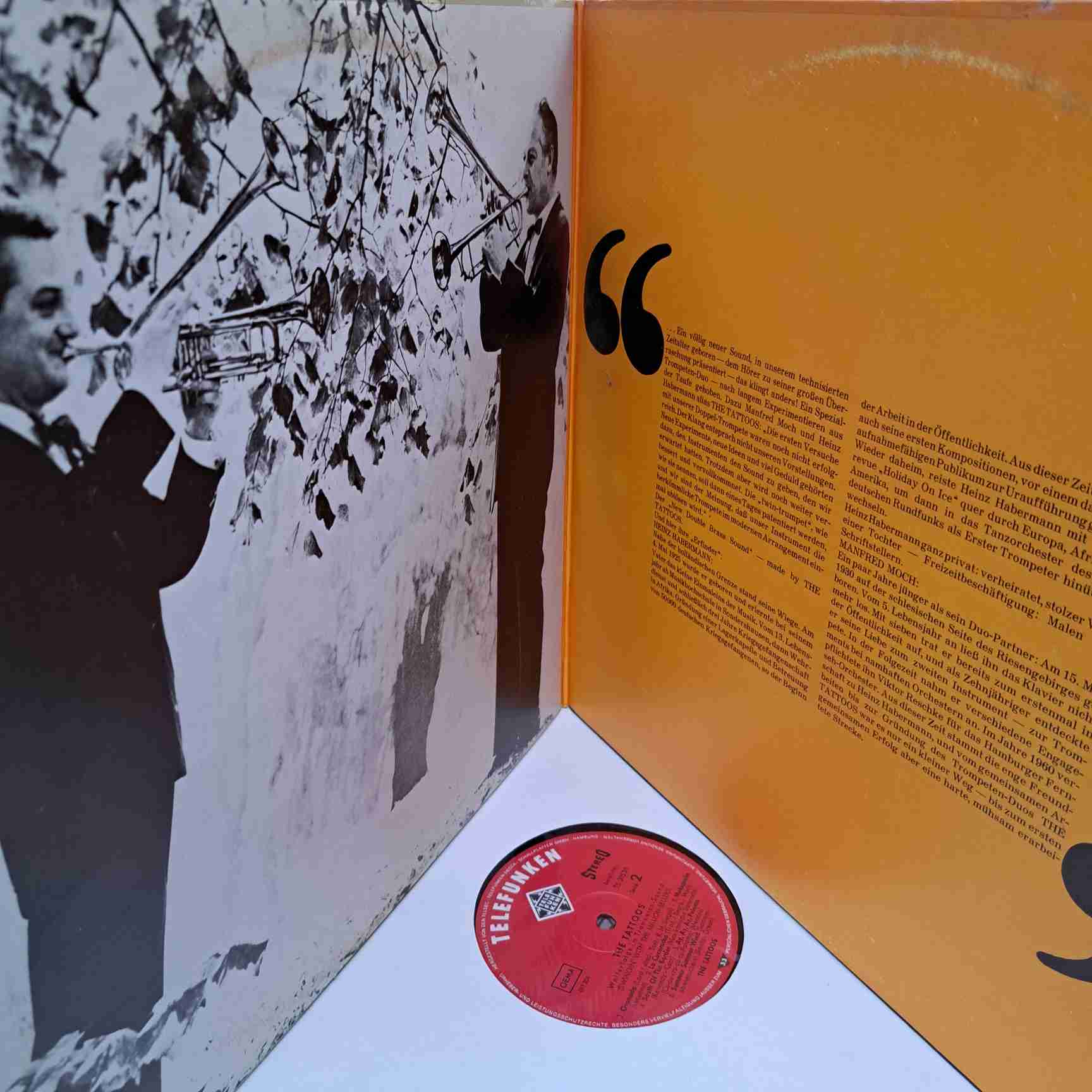 The Tattoos – Swingin' With The Million Sellers - Disc VINIL 2LP VG VG+ - imagine 3