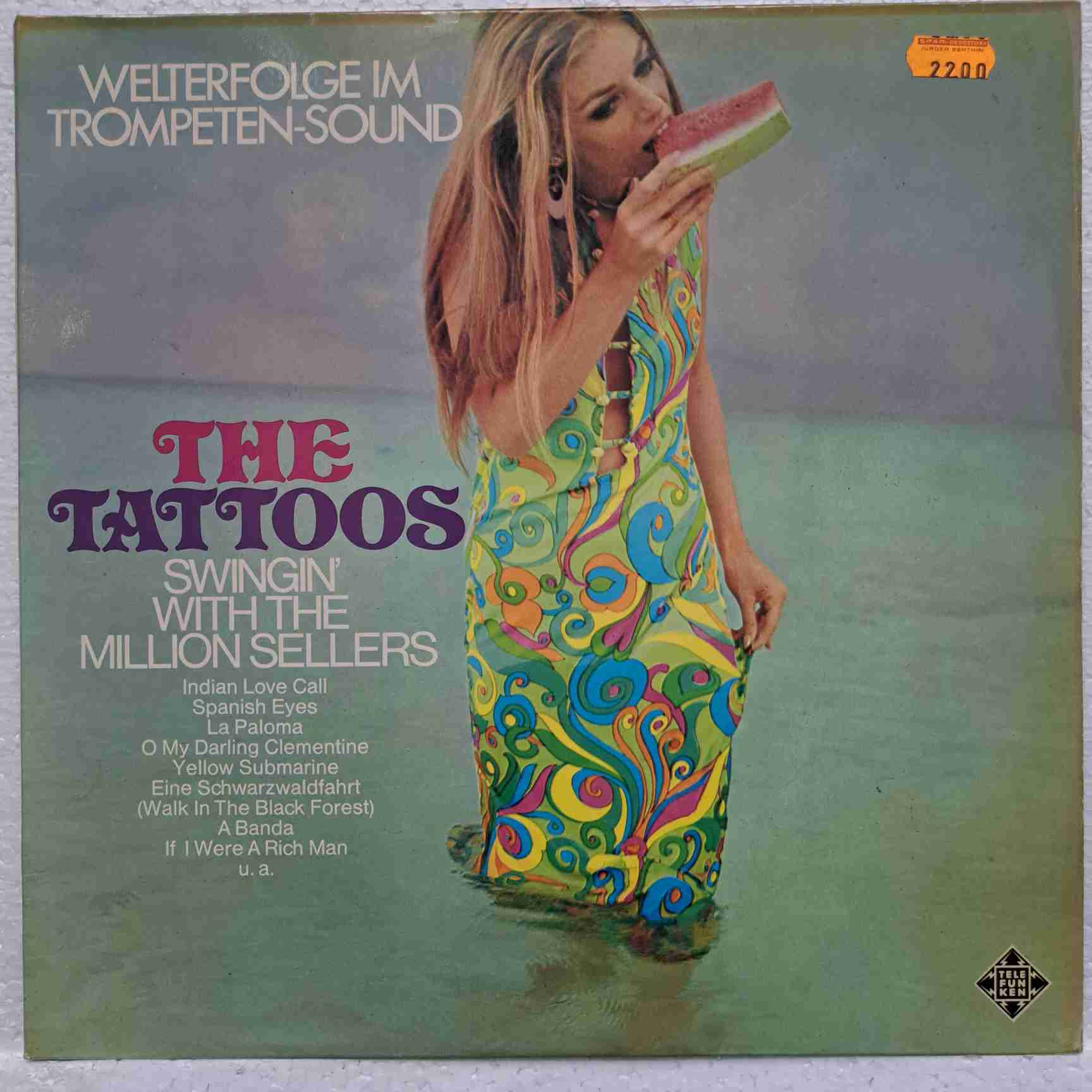 The Tattoos – Swingin' With The Million Sellers - Disc VINIL 2LP VG VG+